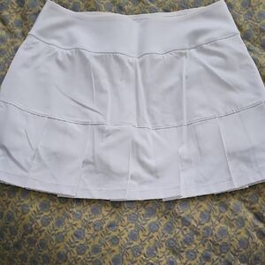 Puma Classic White Mini Tennis Skort